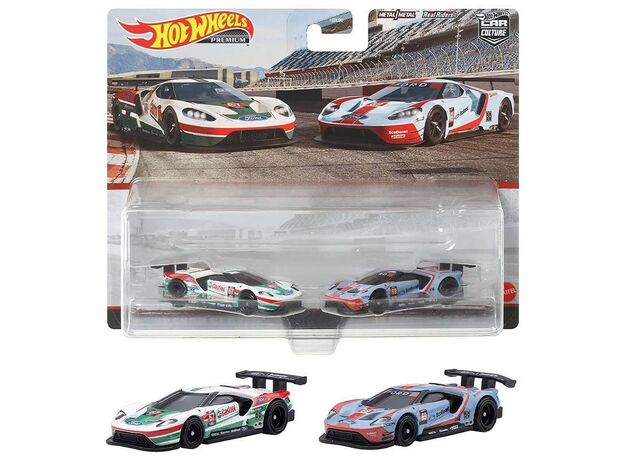پک دو تایی ماشین های Hot wheels premium سری Car Culture مدل Ford, image 