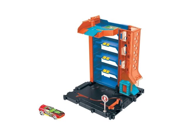 پیست ماشین های Hot Wheels سری City مدل Downtown Car Park, image 3