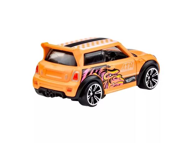 پک تکی ماشین Hot Wheels Premium سری Neon Speeders مدل Mini Cooper S Challenge, image 3