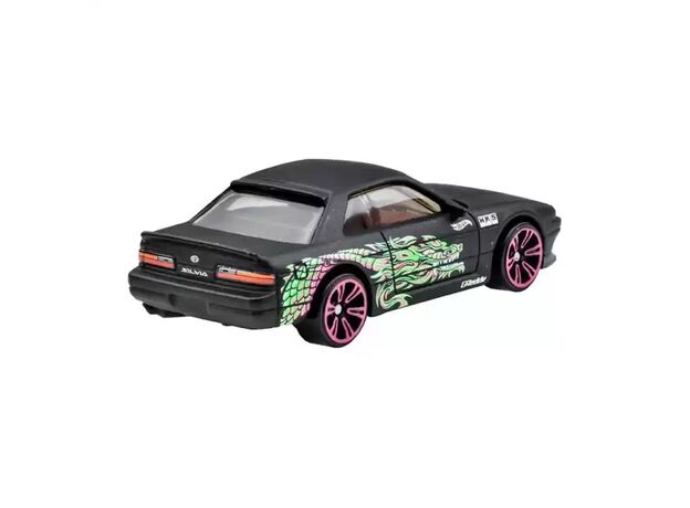 پک تکی ماشین Hot Wheels Premium سری Neon Speeders مدل Nissan Silvia, image 3
