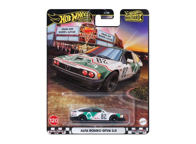 پک تکی ماشین Hot Wheels سری Boulevard مدل Alfa Romeo GTV6, image 