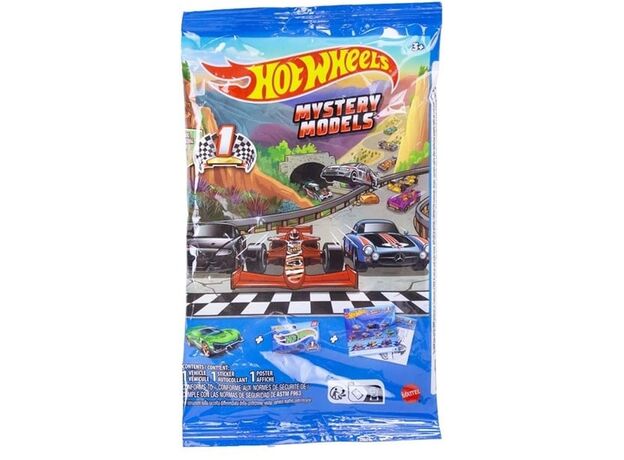 پک تکی شانسی ماشین Hot Wheels سری Mystery Models, image 