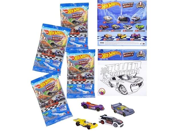 پک تکی شانسی ماشین Hot Wheels سری Mystery Models, image 3