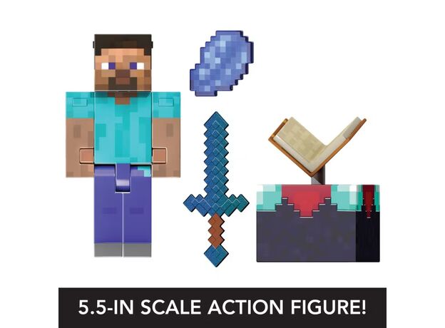 فیگور Minecraft مدل Steve به همراه اکسسوری, تنوع: HLN39-Steve, image 2
