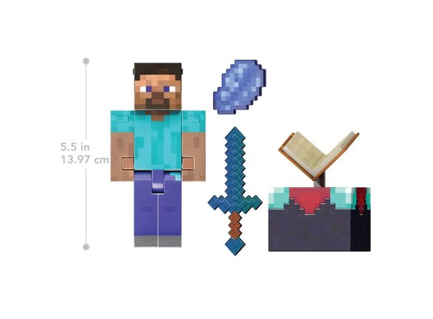 فیگور Minecraft مدل Steve به همراه اکسسوری, تنوع: HLN39-Steve, image 5