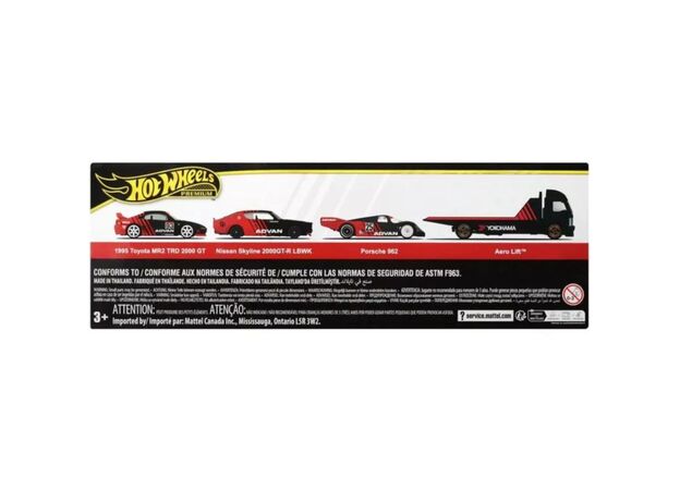 پک 3 تایی ماشین های Premium به همراه کامیون Hot Wheels مدل Advan, image 7