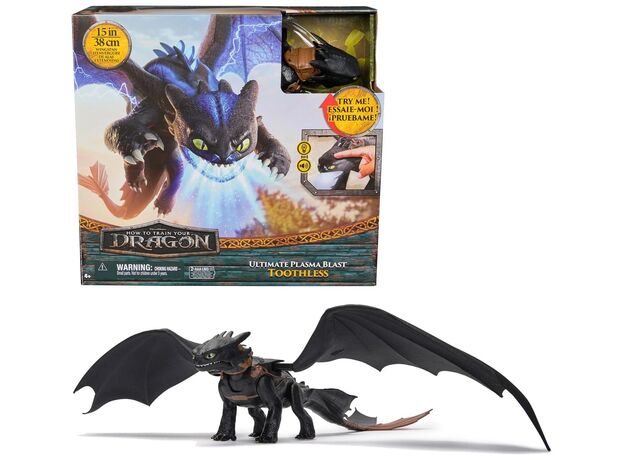 فیگور 38 سانتی بی دندون Dreamworks Dragons, image 