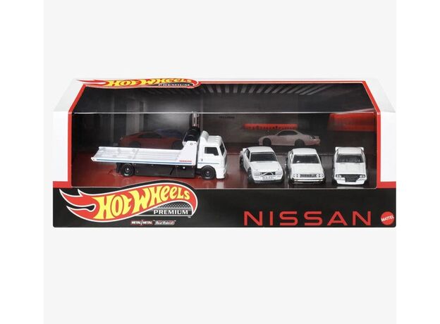 پک 3 تایی ماشین های Premium به همراه کامیون Hot Wheels مدل Nissan, image 11