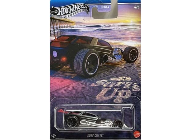 پک تکی ماشین Hot Wheels سری Silver مدل Surf Crate, image 