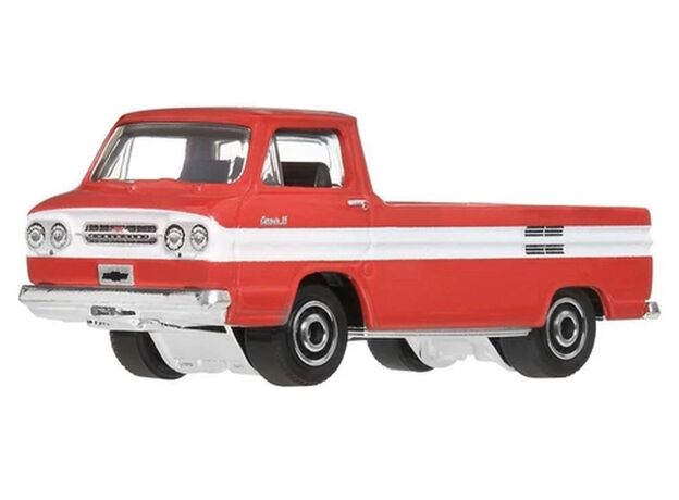 پک تکی ماشین Match Box سری Moving parts مدل 1961 Chevy Corvair Rampside Pickup, تنوع: FWD28 - Chevy Corvair, image 4 پک تکی ماشین Match Box سری Moving parts مدل 1961 Chevy Corvair Rampside Pickup, تنوع: FWD28 - Chevy Corvair, image 4