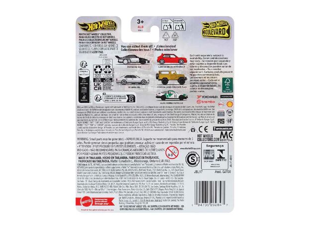 پک تکی ماشین Hot Wheels سری Boulevard مدل Porsche 935, image 7