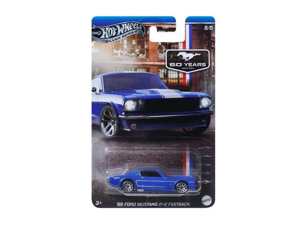 پک تکی ماشین Hot Wheels سری Silver مدل Ford Mustang Fast Back, image 