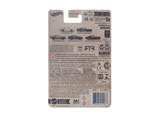 پک تکی ماشین Hot Wheels سری Silver مدل Ford Mustang Fast Back, image 6