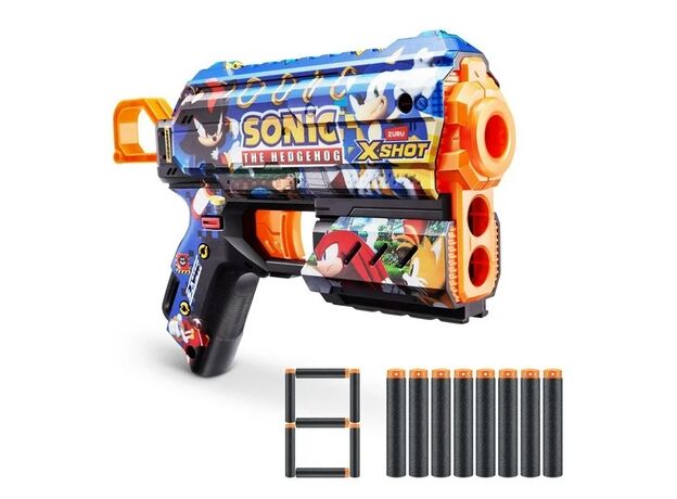 تفنگ ایکس شات X-Shot سری Skins مدل Flux Mega Sonic, image 2