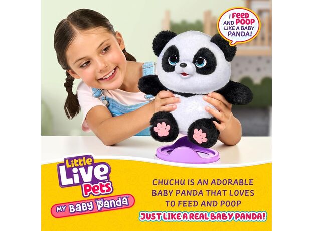 چو چو بچه پاندای دوست داشتنی Little Live Pets, image 6