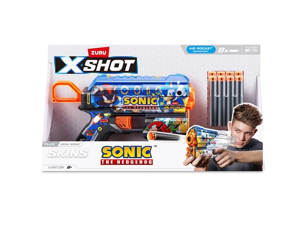تفنگ ایکس شات X-Shot سری Skins مدل Flux Mega Sonic, image 6