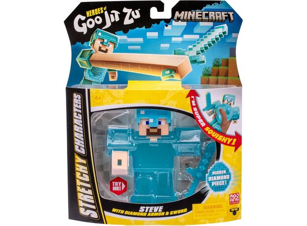 عروسک فشاری گو جیت زو Goo Jit Zu مدل Steve, image 7