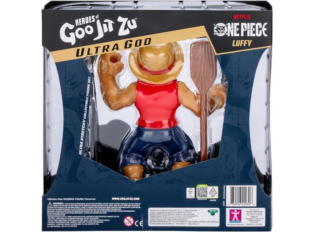عروسک فشاری گو جیت زو Goo Jit Zu مدل Luffy, image 5