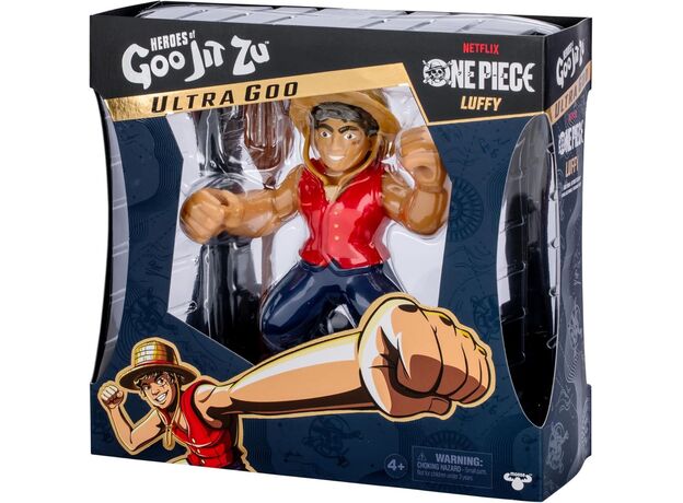 عروسک فشاری گو جیت زو Goo Jit Zu مدل Luffy, image 6
