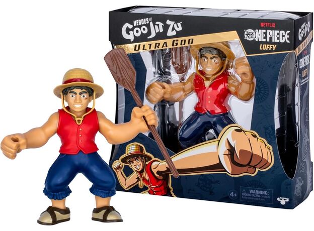 عروسک فشاری گو جیت زو Goo Jit Zu مدل Luffy, image 
