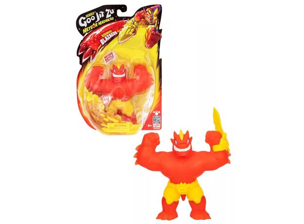 عروسک فشاری گو جیت زو Goo Jit Zu سری Meteor Madness مدل Blazagon, تنوع: 43014 - Blazagon, image 
