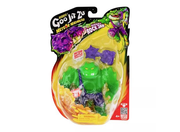 عروسک فشاری گو جیت زو Goo Jit Zu سری Meteor Madness مدل Rock Jaw, تنوع: 43017 - Rock jaw, image 9
