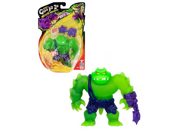 عروسک فشاری گو جیت زو Goo Jit Zu سری Meteor Madness مدل Rock Jaw, تنوع: 43017 - Rock jaw, image 