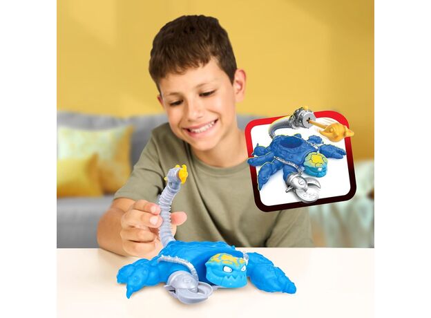 عروسک فشاری گو جیت زو Goo Jit Zu سری Meteor Madness مدلHydro-Sting Battle Scorpion, image 4
