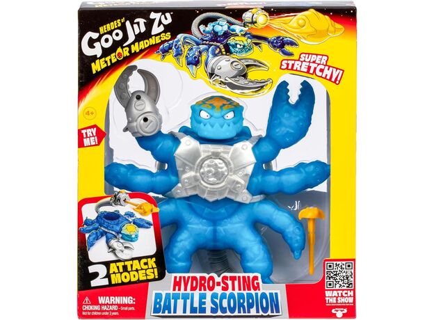 عروسک فشاری گو جیت زو Goo Jit Zu سری Meteor Madness مدلHydro-Sting Battle Scorpion, image 7