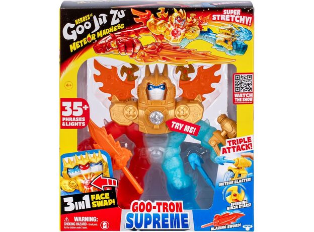عروسک فشاری گو جیت زو Goo Jit Zu سری Meteor Madness مدل Goo Tron Supreme, image 7