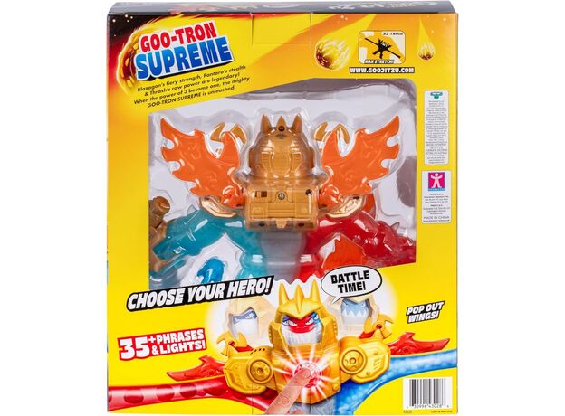 عروسک فشاری گو جیت زو Goo Jit Zu سری Meteor Madness مدل Goo Tron Supreme, image 8