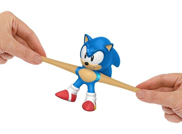 عروسک فشاری گو جیت زو Goo Jit Zu مدل Sonic The Hedgehog, image 2