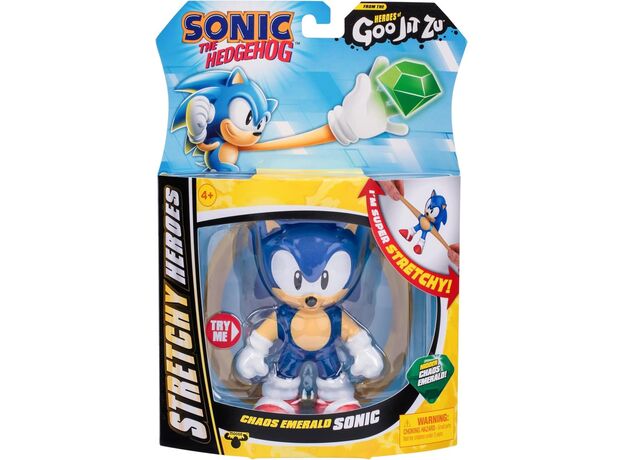 عروسک فشاری گو جیت زو Goo Jit Zu مدل Sonic The Hedgehog, image 5