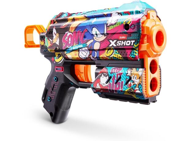 تفنگ ایکس شات X-Shot سری Skins مدل Flux Sonic Hyper Spike, تنوع: 36648-Hyper Spike, image 3