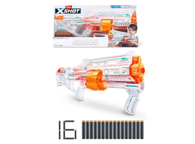 تفنگ ایکس شات X-Shot سری Skins مدل Last Stand Specter, تنوع: 36518-Specter, image 