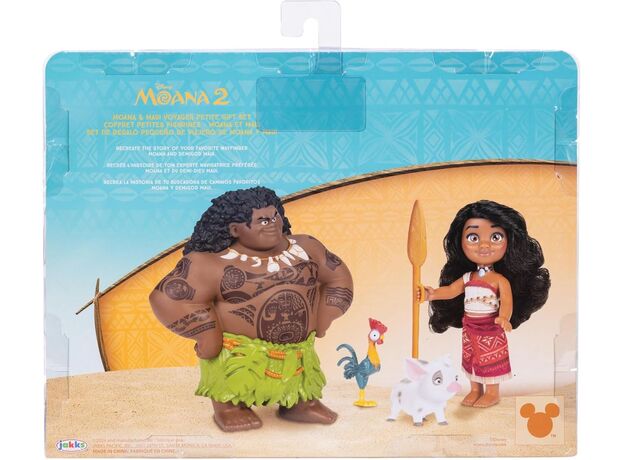ست فیگورهای موانا و مائویی به همراه 2 مینی فیگور Disney, image 6
