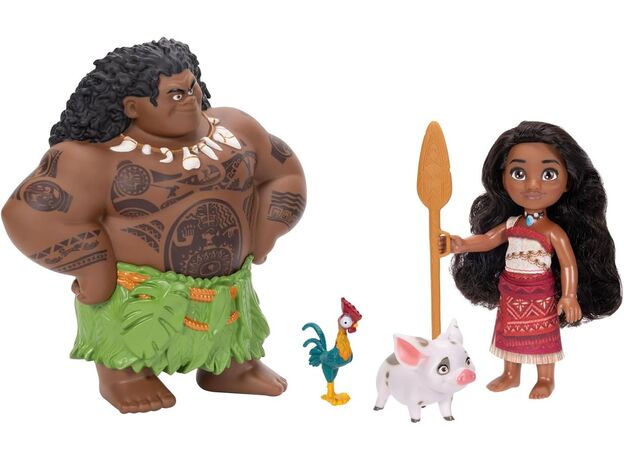 ست فیگورهای موانا و مائویی به همراه 2 مینی فیگور Disney, image 3