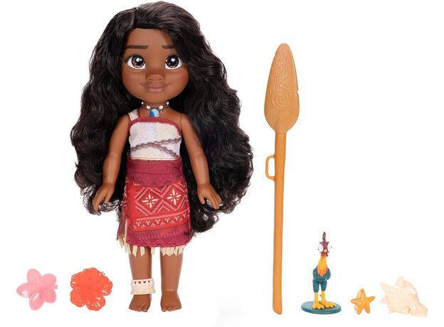 عروسک 35 سانتی موزیکال پرنسس موانا همراه با اکسسوری Disney Princess, image 4