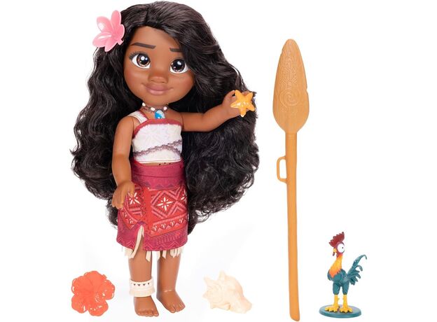 عروسک 35 سانتی موزیکال پرنسس موانا همراه با اکسسوری Disney Princess, image 5