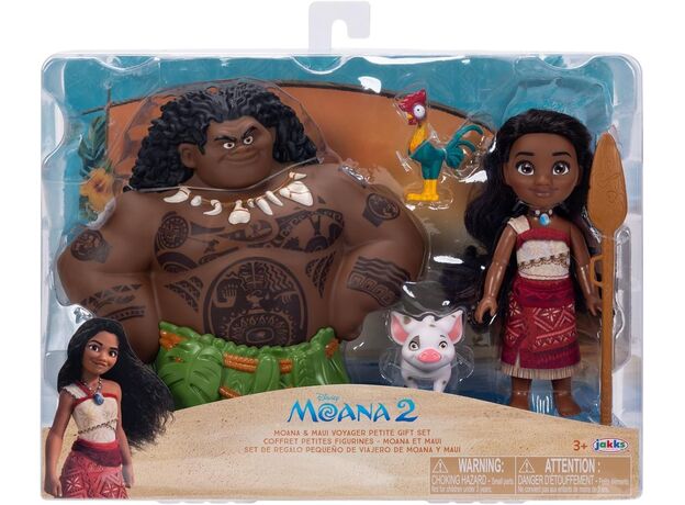 ست فیگورهای موانا و مائویی به همراه 2 مینی فیگور Disney, image 