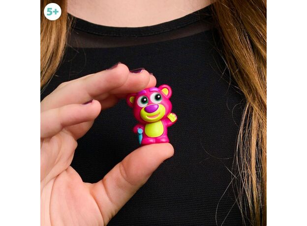 پک 5 تایی فیگور های سورپرایزی Disney Doorables مدل Neon Glow Peek, image 2