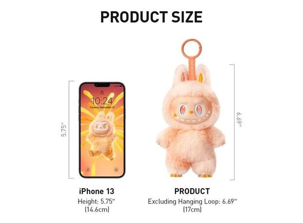 عروسک اورجینال لبوبو Labubu مدل Big Into Energy, image 3