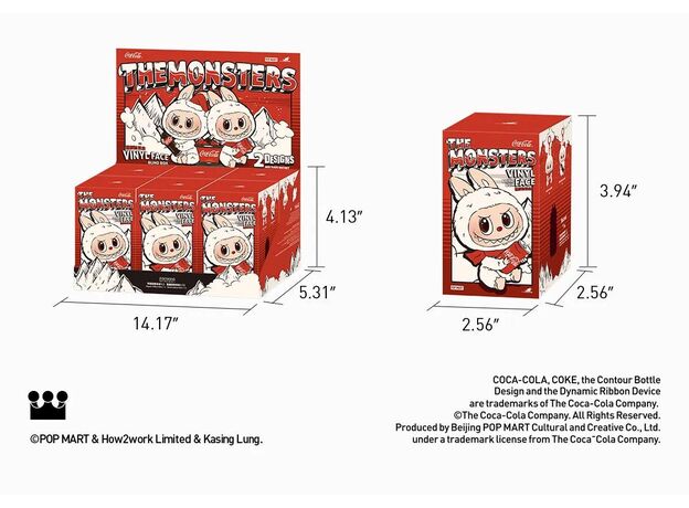 عروسک اورجینال لبوبو Labubu مدل Coca Cola Version, image 7