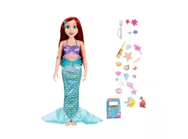 عروسک 80 سانتی اریل دیزنی Disney Princess به همراه اکسسوری, تنوع: 237044-Ariel, image 3