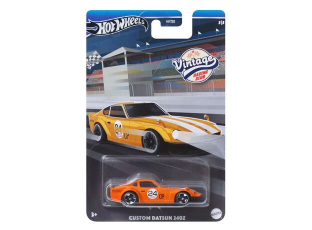 پک تکی ماشین‌ Hot wheels سری Vintage Racing Club مدل Custom Datsun 24OZ, تنوع: HRT81-Datsun, image 