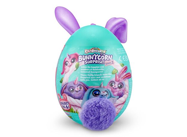عروسک سورپرایزی رینبوکورنز RainBocoRns سری 2 Bunnycorn با شاخ و گوش بنفش, تنوع: 9280SQ1-Purple, image 9