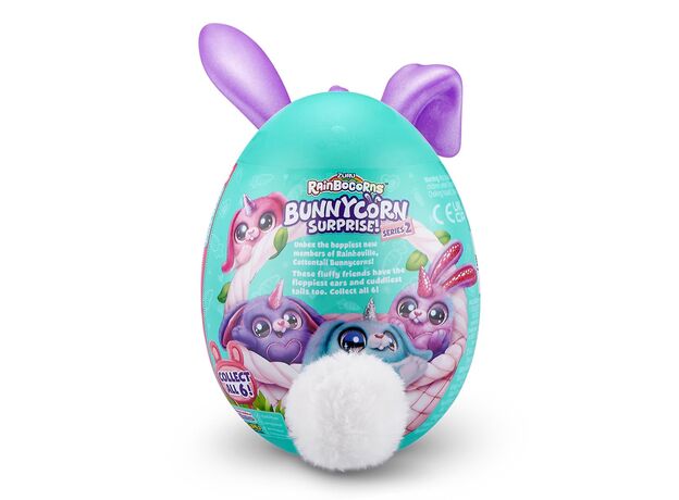 عروسک سورپرایزی رینبوکورنز RainBocoRns سری 2 Bunnycorn با شاخ و گوش بنفش, تنوع: 9280SQ1-Purple, image 8