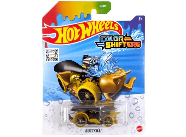 ماشین تغییر رنگ دهنده Hot Wheels سری Colour Shifters مدل Buzzkill, image 
