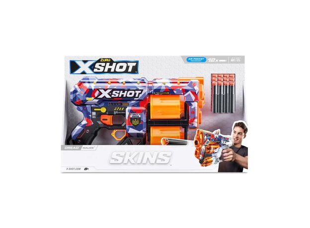 تفنگ ایکس شات X-Shot سری Skins مدل Dread Malice, تنوع: 36517-Malice, image 5