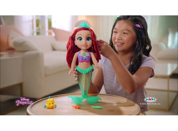 عروسک 35 سانتی پرنسس اریل موزیکال Disney Princess, image 3
